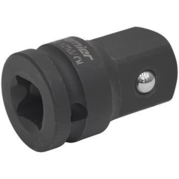 Image of Sealey Impact Socket Converter 1/2" Female 3/4" Male