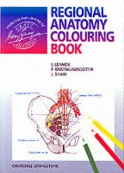 Image of Regional Anatomy Colouring Book by I Lennox Paperback