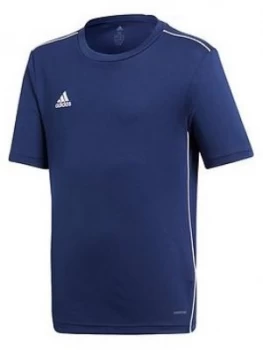 Image of Adidas Kids Core 18 T-Shirt - Dark Blue