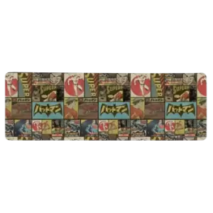 Image of Justice League Vintage Gaming Mouse Mat - Medium