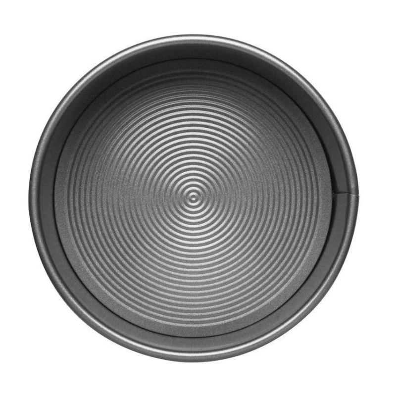 Image of Circulon Momentum Cake Tin in Carbon Steel Round Non Stick Baking Mould - 8" Grey