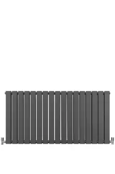 Image of Designer Flat Panel Radiators Anthracite Grey 600mm x 1190mm