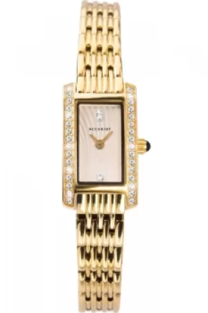 Image of Accurist Womens Stone Set Bracelet Wacth 8329