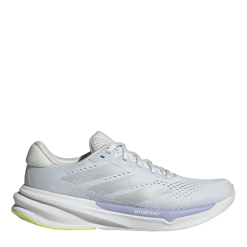 Image of adidas Sprnv Strd Everyday Neutral Road Running Shoes White/Slvr/Vio female 3.5 (36)