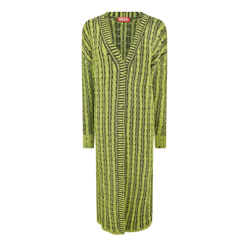 Image of Diesel Womens Pngia Maglia Cardigan Green female 8
