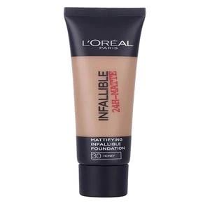 Image of LOreal Paris 24H-Matte Waterproof Foundation 30 Honey 35ml Nude