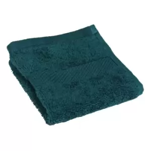 Image of Loft Combed Cotton 4 Pack Face Cloth Teal