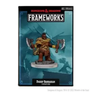 Image of D&amp;D Frameworks (W1) Dwarf Barbarian Female