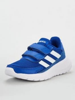 Image of adidas Tensaur Run Childrens Trainers - Blue/White, Size 2