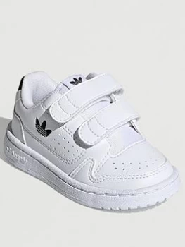 Image of adidas Originals NY 90 Infants - White Black, White/Black, Size 7