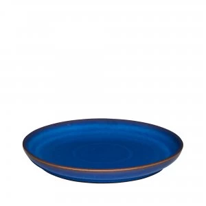 Image of Denby Imperial Blue Medium Coupe Plate