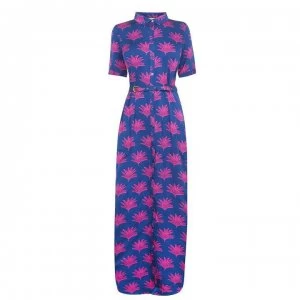 Image of Fabienne Chapot Mia Maxi Dress - FanBlu/Pnta Pnk
