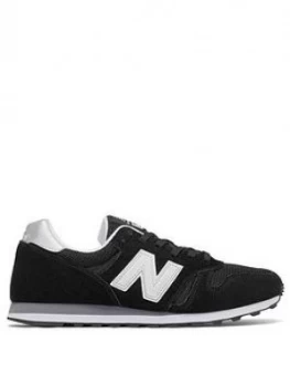 Image of New Balance 373 Black White Size 9 Men