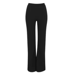 Image of I Saw It First Flared Trousers - Black