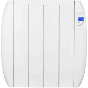 Image of Mylek Aluminium Electric Panel Heater Radiator With 24/7 Timer 1Kw