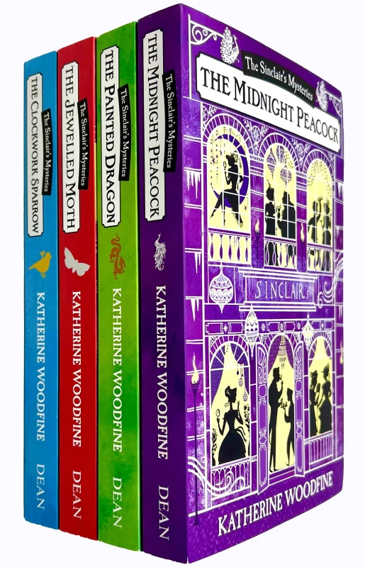 Image of Katherine Woodfine The Sinclair's Mysteries 4 Books Collection Pack Set Paperback Katherine Woodfine Books