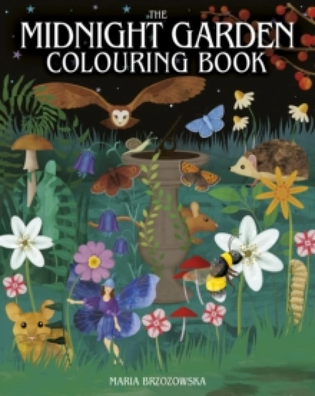 Image of The Midnight Garden Colouring Book : Over 45 Enchanting Images Paperback / softback