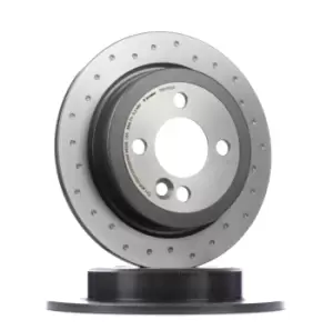Image of BREMBO Brake disc 08.9163.2X Brake rotor,Brake discs MINI,Schragheck (R56),Schragheck (R50, R53),Clubman (R55),Cabrio (R52),Cabrio (R57)