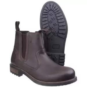Image of Cotswold Mens Worcester Nubuck Leather Light Waterproof Chelsea Boots UK Size 6 (EU 39, US 7)