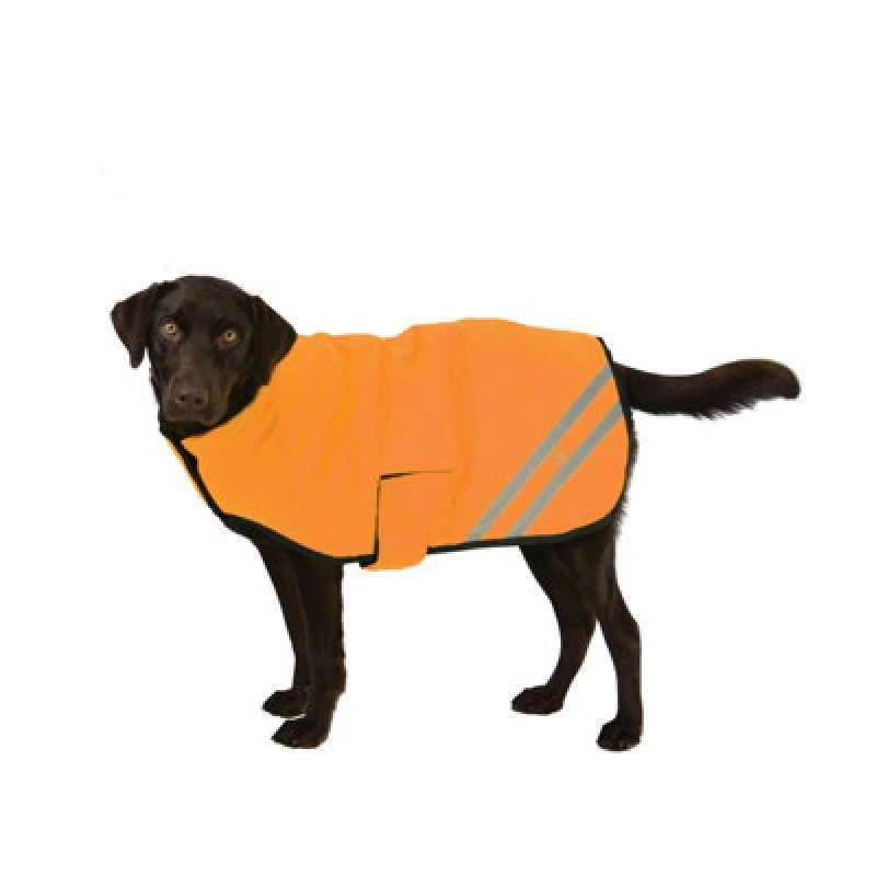 Image of Hyviz Reflector Waterproof Dog Coat Orange (Xs)