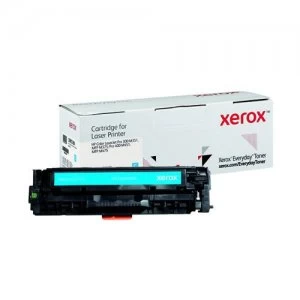 Image of Xerox Everyday Replacement For CE411A Laser Toner Ink Cartridge Cyan 006R03804