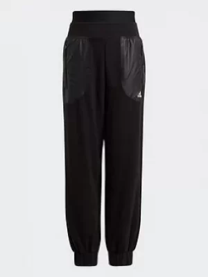Image of Adidas Warm-Up Dance Move Comfort Cotton Relaxed Low Crotch Joggers