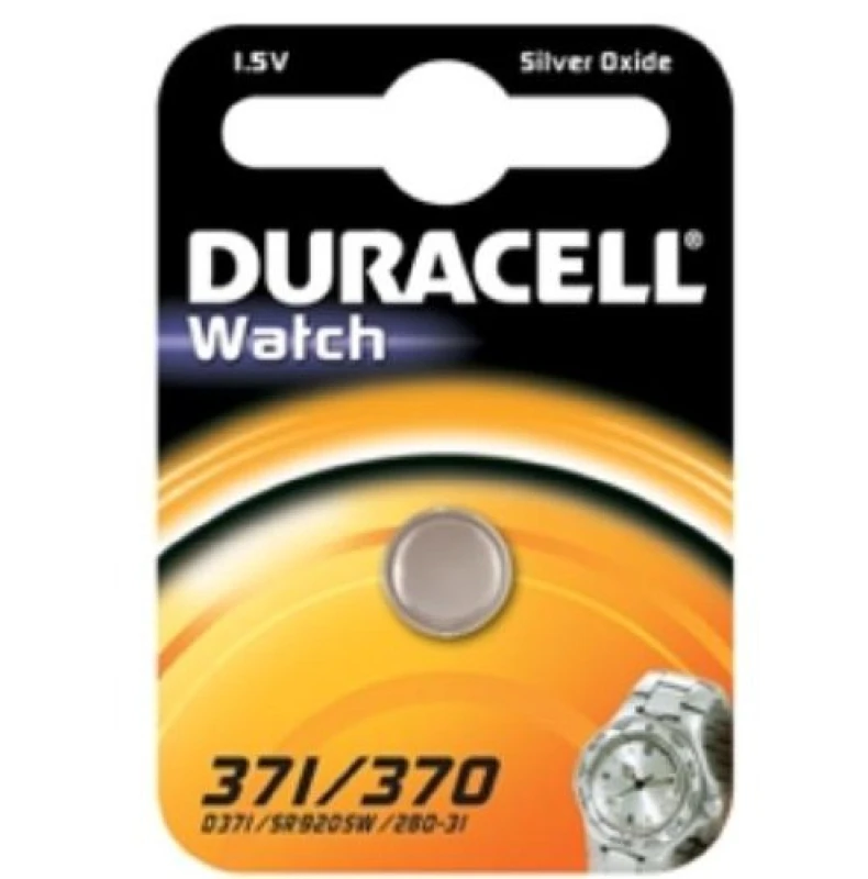 Image of Duracell D371 household battery Single-use battery Silver-Oxide (S)