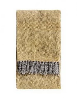 Image of Gallery Chenille Herringbone Throw