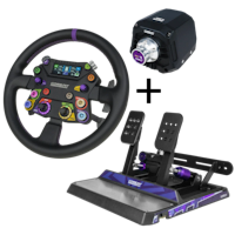 Image of Conspit Ares 8Nm DD Wheelbase 310 APEX+ CPP APEX2 with CDR Bundle for