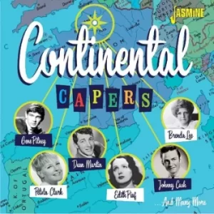 Image of Continental Capers by Various Artists CD Album