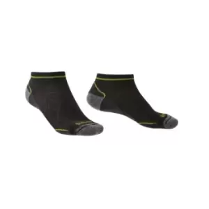 Image of Brigdedale HIKE Ultralight T2 Coolmax Performance Ankle Mens - Medium Graphite / Lime