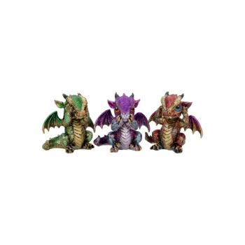 Image of Three Wiselings Dragon Statues