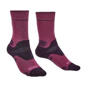 Image of Bridgedale HIKE Midweight Merino Performance Original Womens - Medium Berry