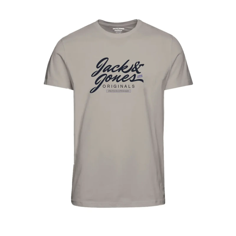 Image of jack & jones Children's crew neck T-Shirt Jack & Jones Jorsymbol FST Beige Male 14 ans