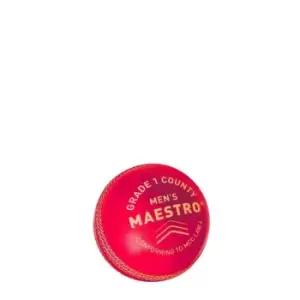 Image of Gunn And Moore County Cricket Ball - Red