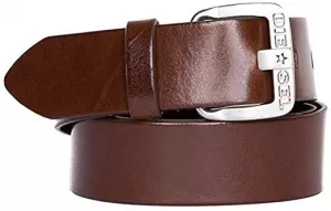 Image of Diesel Mens B-Star Leather Belt - Brown - W34/85cm