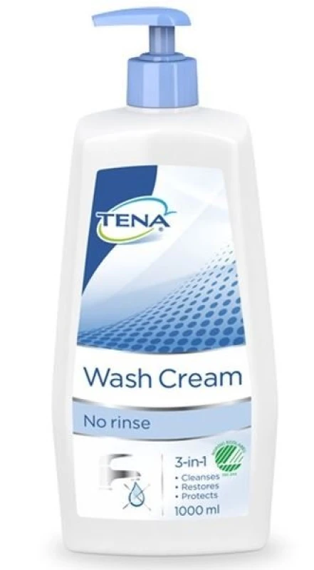 Image of Tena Wash Cream 3 in 1 No Rinse 500ml