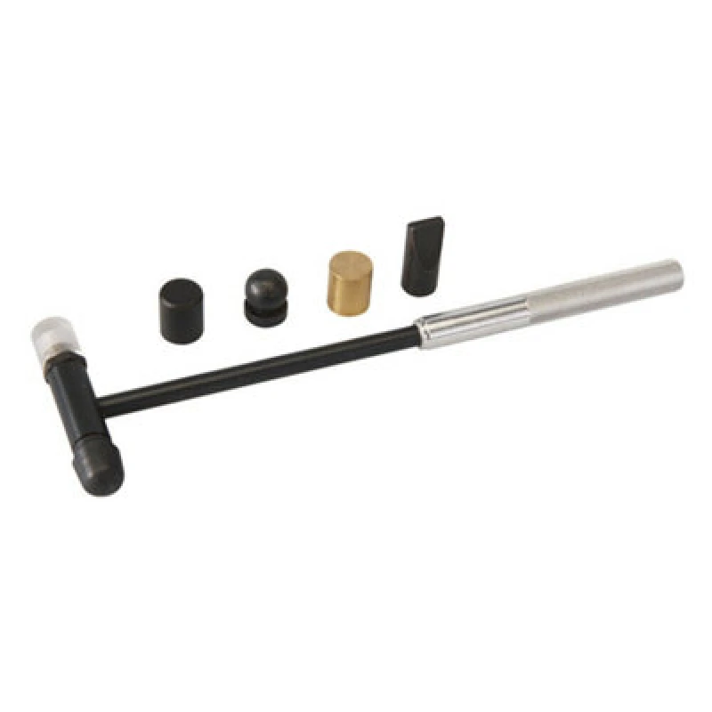 Image of Loops 6 Interchangeable Head Hobby Hammer Precision Chisel Ball Flat Brass & Nylon Metallics