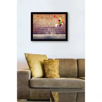 Image of SC0680 Multicolor Decorative Framed MDF Painting