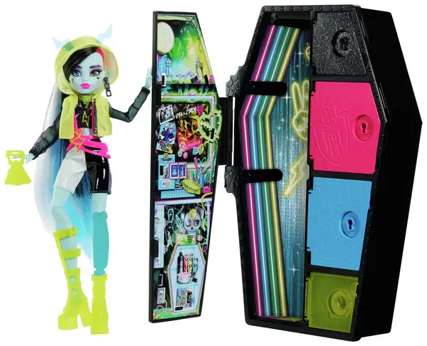 Image of Monster High Skulltimate Secrets Neon Frights - Frankie Doll