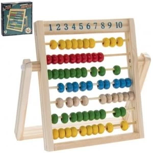 Image of Wooden Retro Abacus