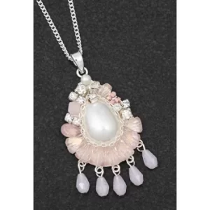 Image of Boho Chic Silver Plated Vintage Style Necklace