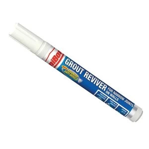 Image of Unibond Grout Reviver Floor & Wall Tube 125ml Ice White
