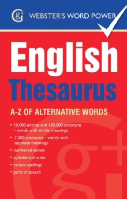 Image of Webster's Word Power English Thesaurus : A-Z of Alternative Words Paperback / softback