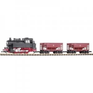 Image of Piko G 37100 G PI START-SET BR 80 WITH 2 GOODS WAGON