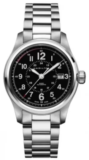 Image of Hamilton Mens Khaki Field Auto 40mm Swiss Made H70595133 Watch