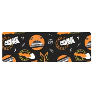 Image of Back To The Future BTTF Icons Gaming Mouse Mat - Medium