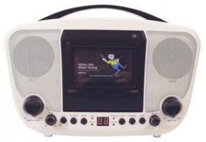 Image of Mr Entertainer KAR122D Karaoke Machine with Screen