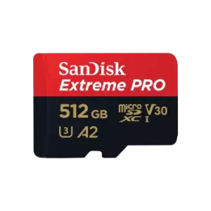 Image of SanDisk Extreme PRO UHS-I Card - 512GB - SDSQXCD-512G-GN6MA