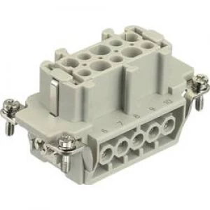 Image of Harting 09 33 010 2701 Han 10E F s Industrial Connector HAN E Series Inserts